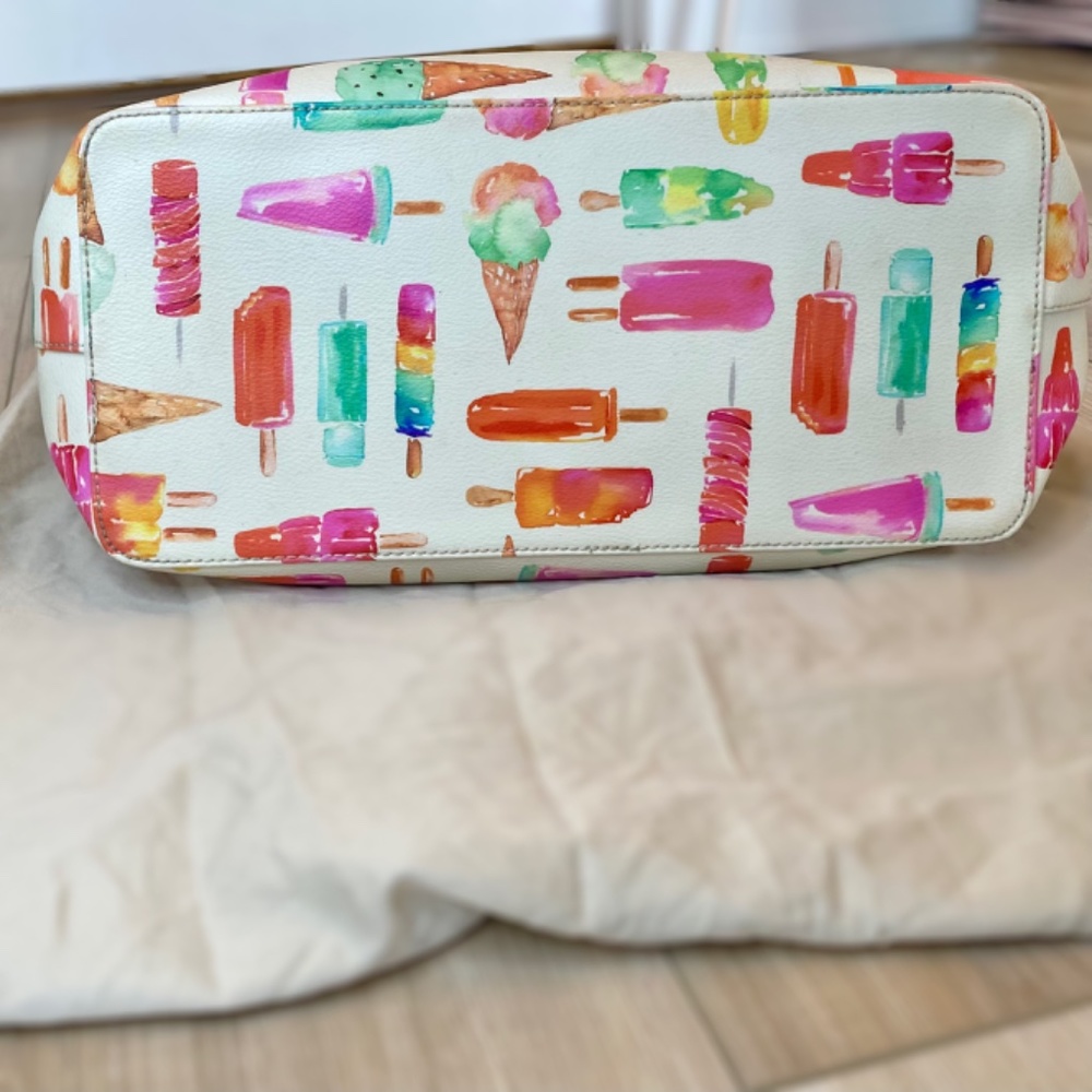 RARE Kate Spade Ice Cream Tote - Picture 3 of 16